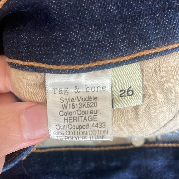 High Rise Skinny Rag & Bone Jeans - Picture 5 of 6